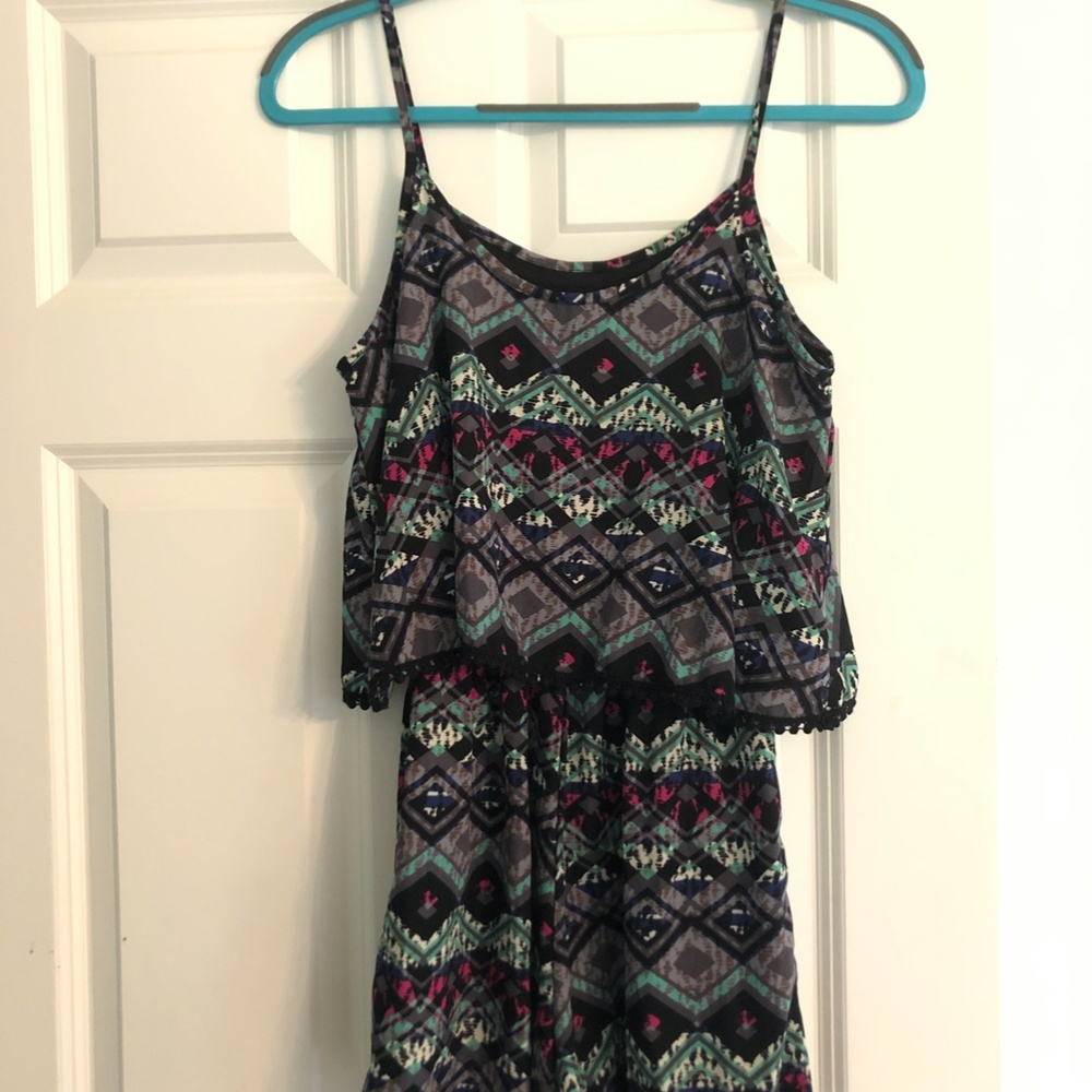 Tribal Print Romper